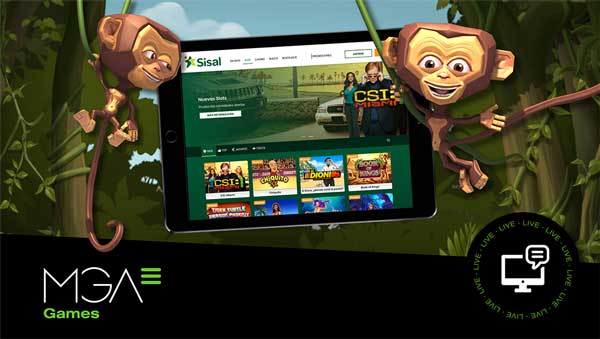 Sisal has chosen MGA Games to boost its presence in Spain